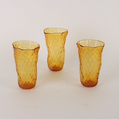 Vases Vintage La Murrina Verre Coloré XXe-XXIe Siècle