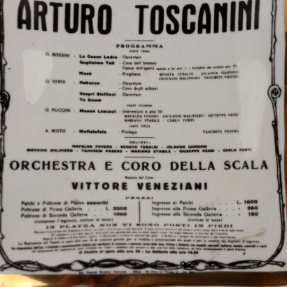 Platillo Teatro alla Scala Piero Fornase,Piero Fornasetti,Piero Fornasetti,Piero Fornasetti,Piero Fornasetti