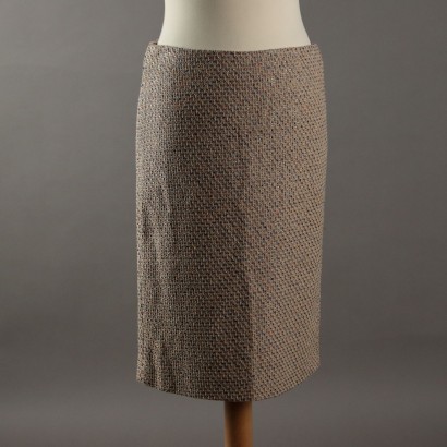 Alexander McQueen Skirt Tweed Second Hand UK Size 14