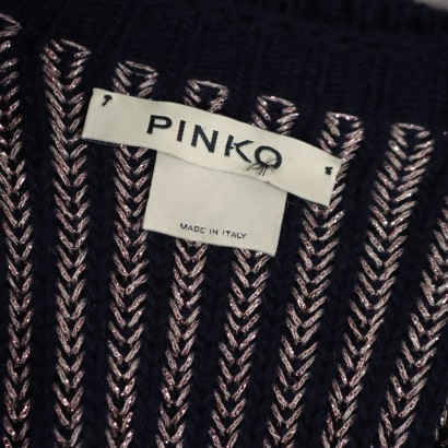 Pinko Lurex-Strickkleid