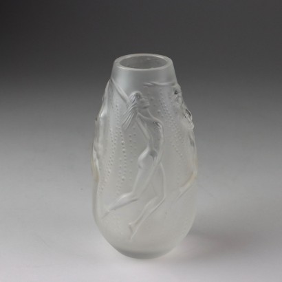 Lalique Einzelblumenvase Modell Nymphen