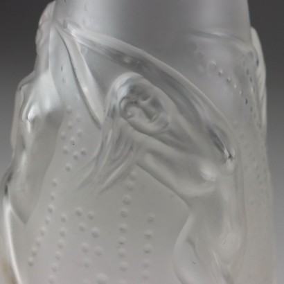 Lalique Einzelblumenvase Modell Nymphen