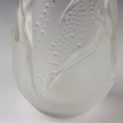 Lalique Einzelblumenvase Modell Nymphen