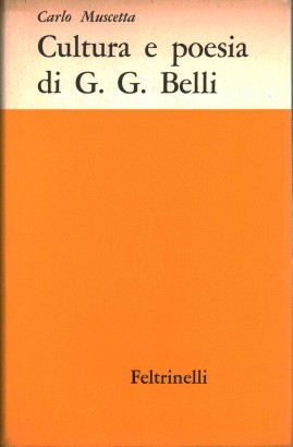 Cultura e poesia di G. G.Belli