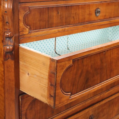 Pair of chests of drawers, Pair of Louis Philippe chests of drawers