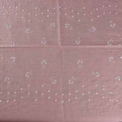 Pink Tablecloth with 12 Napkins