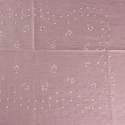 Pink Tablecloth with 12 Napkins