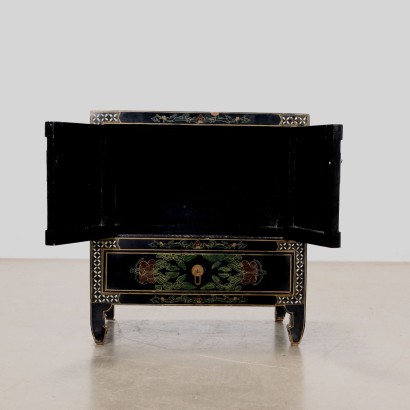 Bedside table,Chinoiserie bedside table