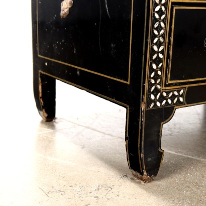 Bedside table,Chinoiserie bedside table