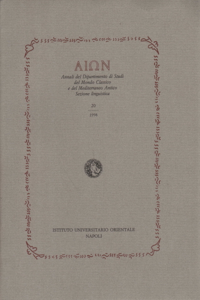 AIΩN 20 1998, AA.VV.