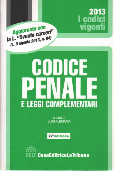 Codice penale e leggi complementari, Luigi Alibrandi