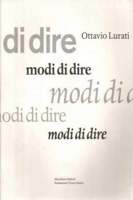 Modi di dire