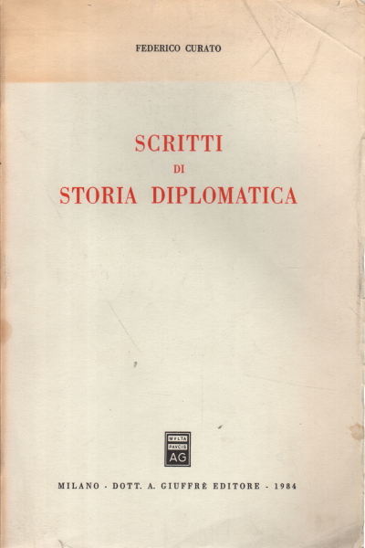 Schriften zur diplomatischen Geschichte, Federico Curato
