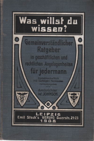 Était-ce du wissen ?, A. W. Johnson