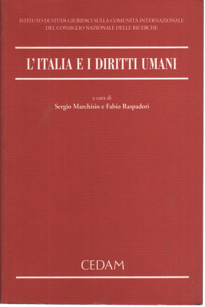 L'italie et des droits de l'homme, dans AA.VV.
