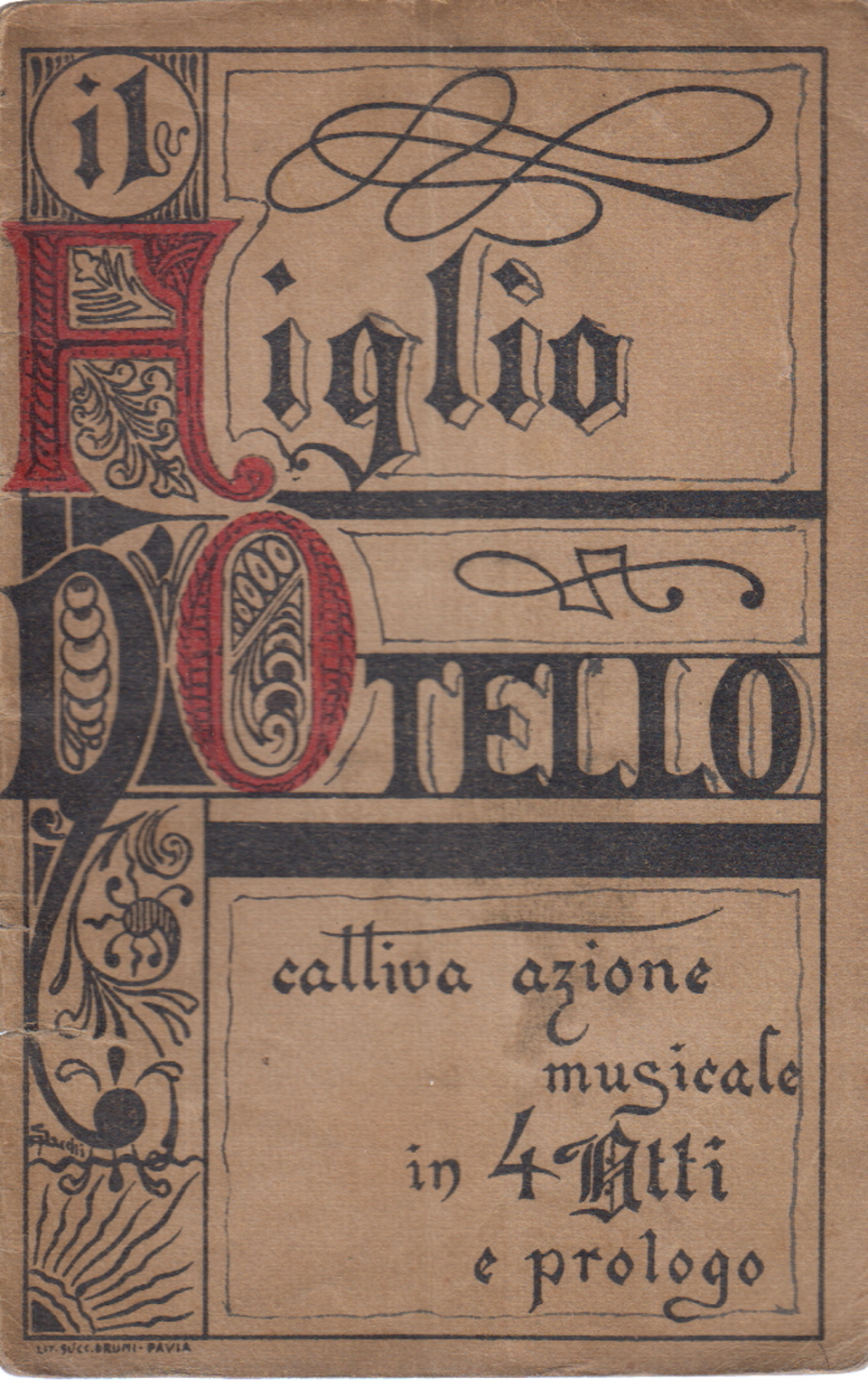 Il figlio d'Otello fatto di cronaca del 1300 cat, AA.VV.