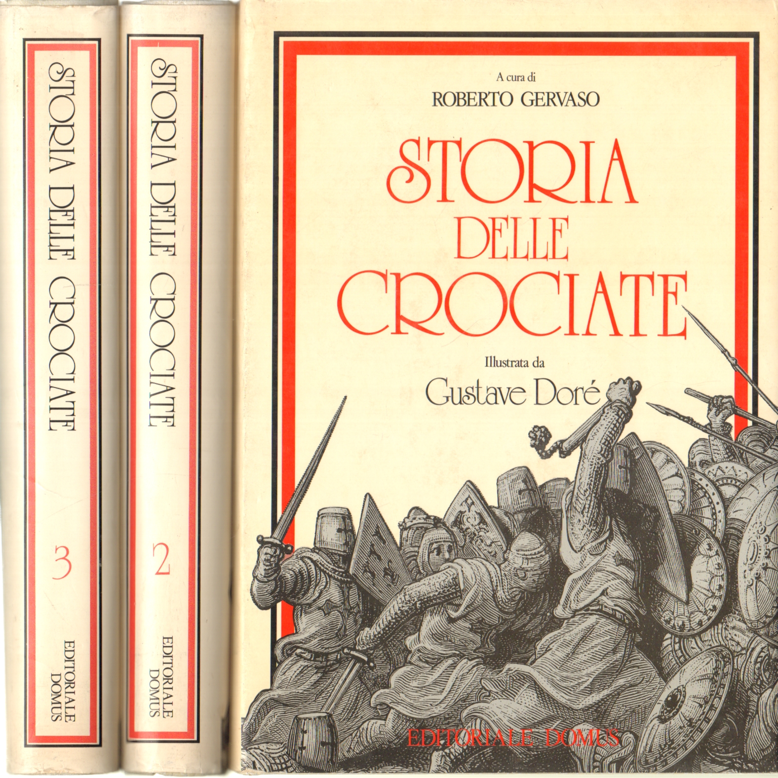 Storia delle crociate 3 volumi, Roberto Gervaso
