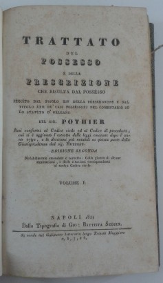 Treatise on Possession and Prescription Rising, Robert Joseph Pothier