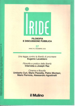 Iride year XV 2002 n. 37, AA. VV.