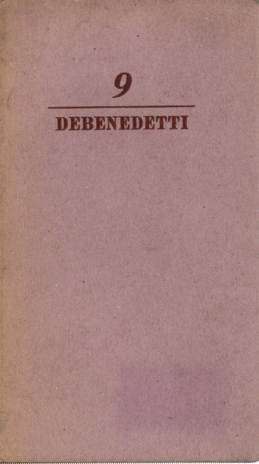 16 Ottobre 1943, Giacomo Debenedetti