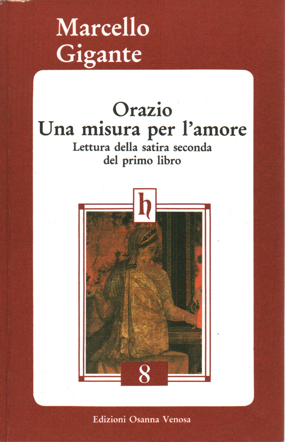Horace A measure for love, Marcello Gigante