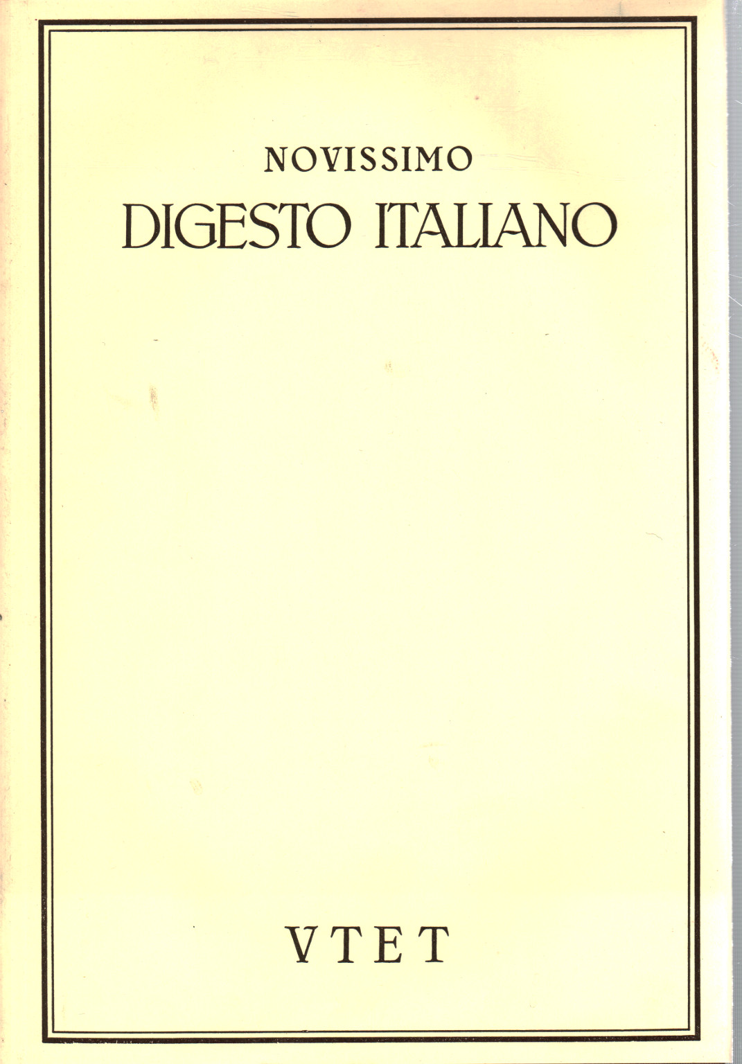 Evernew la digesta italiano. Apéndice COG-DIR, s.una.