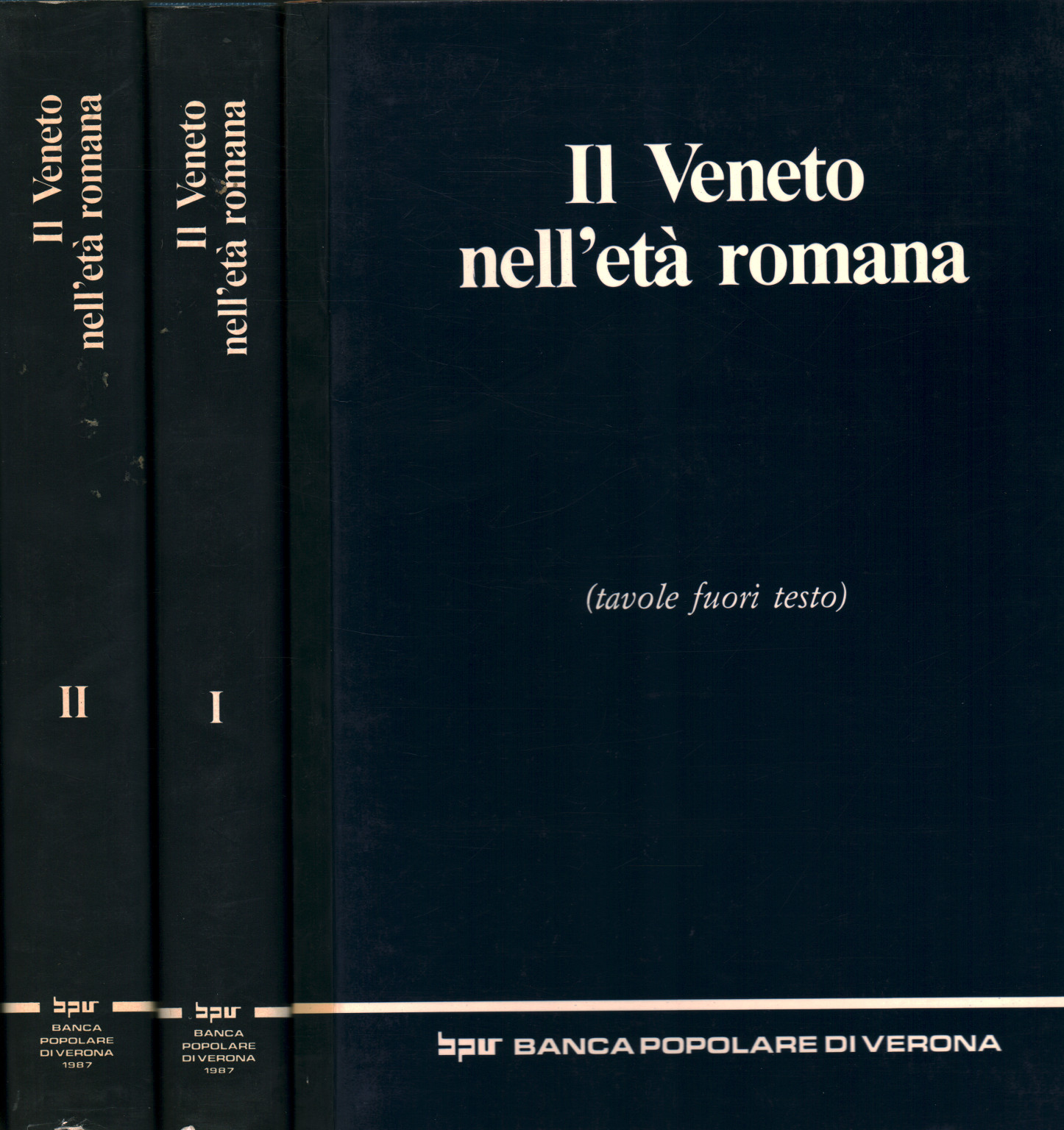 Venetien in der Römerzeit (2 Bände und illustrierte Tabellen, s.a.