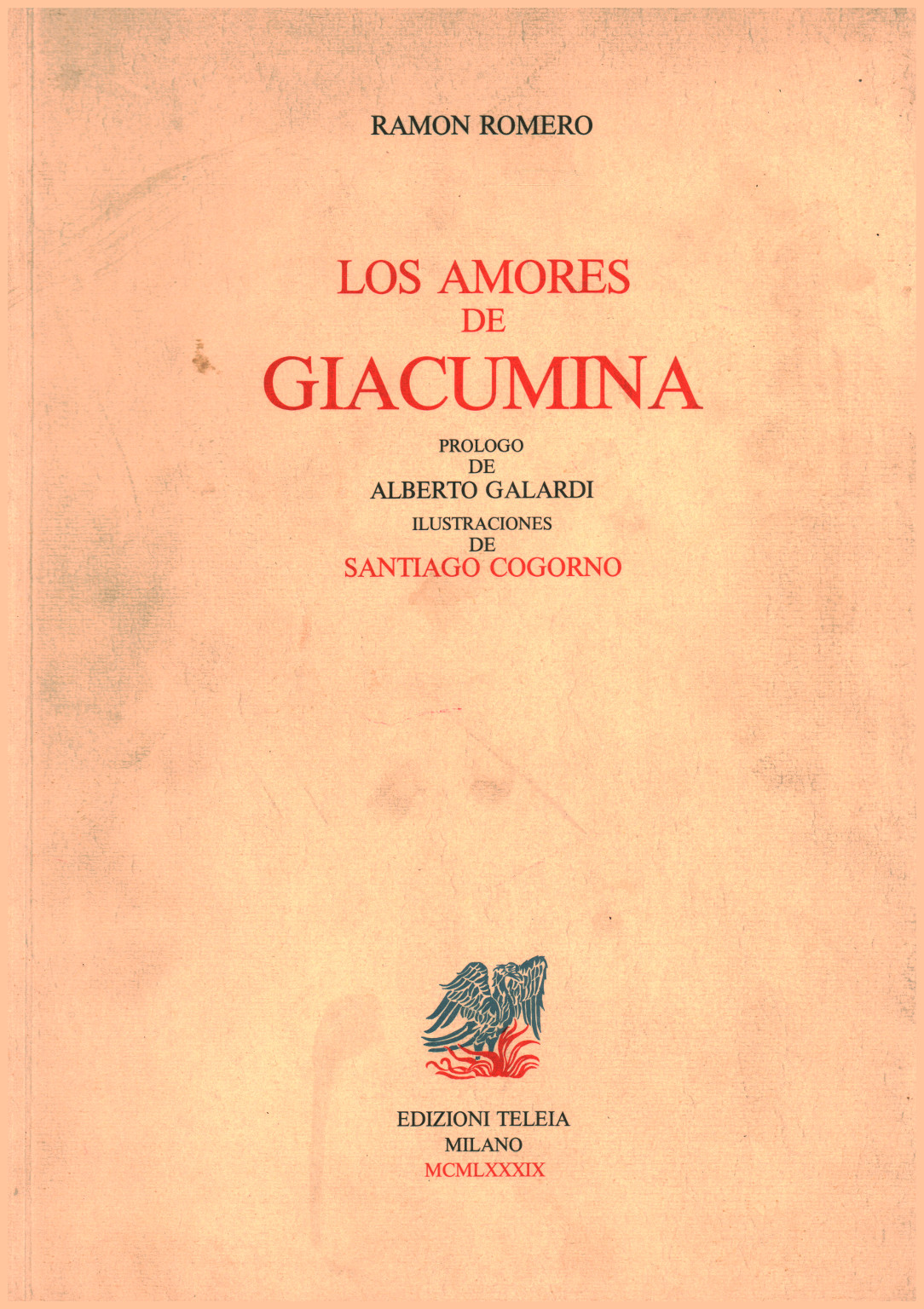 Los amores de Giacumina, s.una.