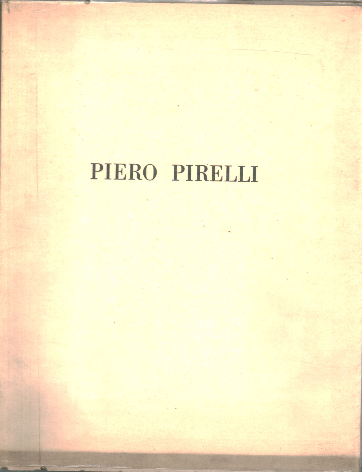 Piero Pirelli, s.zu.