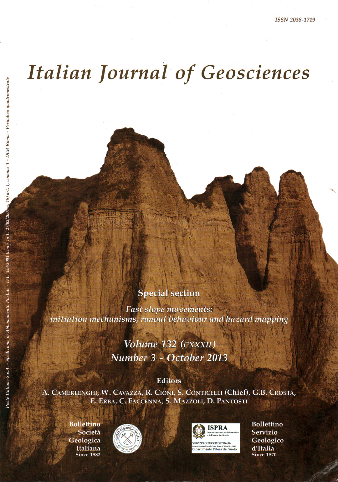 La Revue italienne de Géosciences-Bollettino della Donc, s.un.