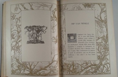 Rip Van Winkle racconto di Washington Irving con d, s.a.