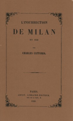 L'insurrection de Milan en 1848