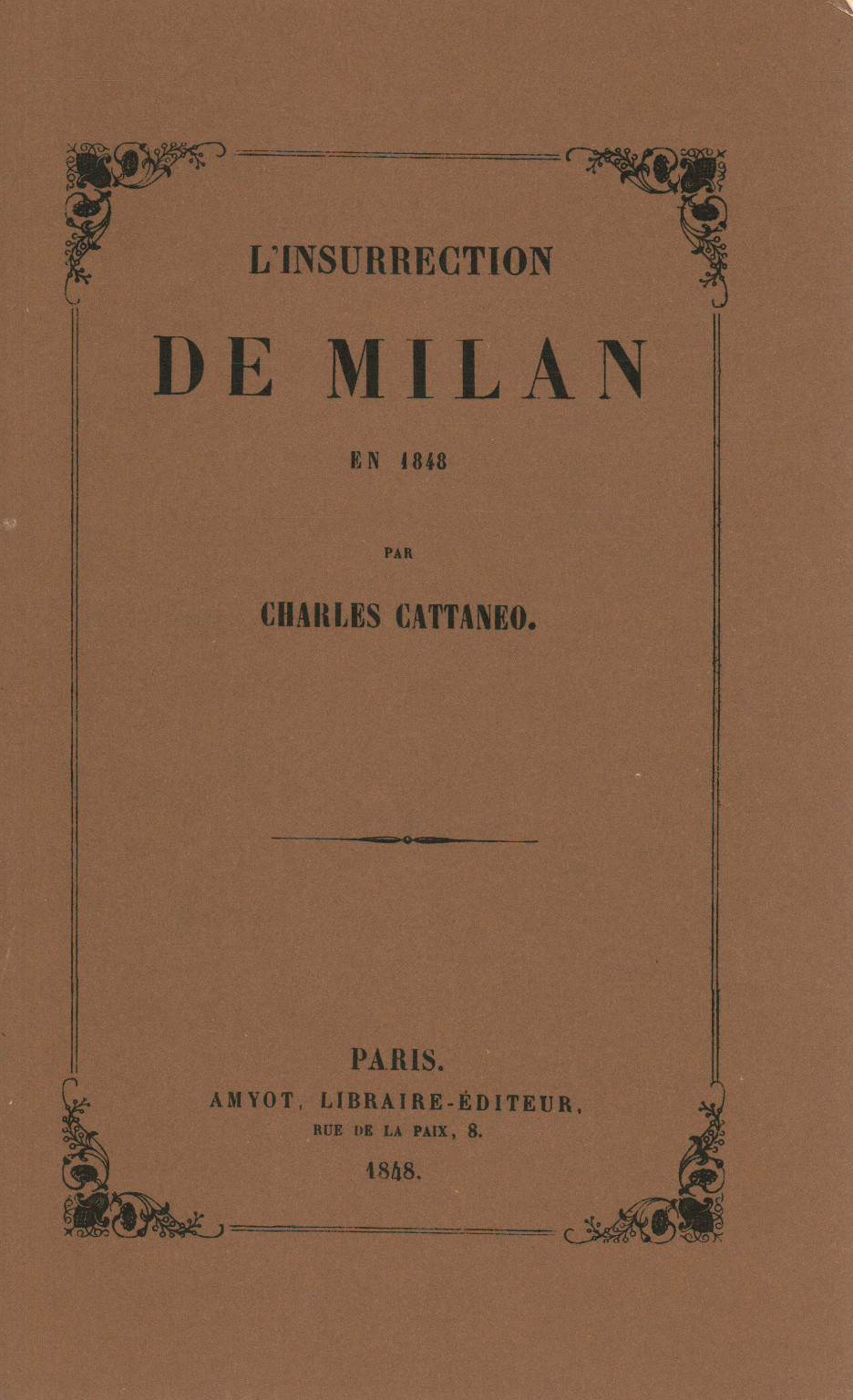 La insurrección de Milán en 1848, s.a.