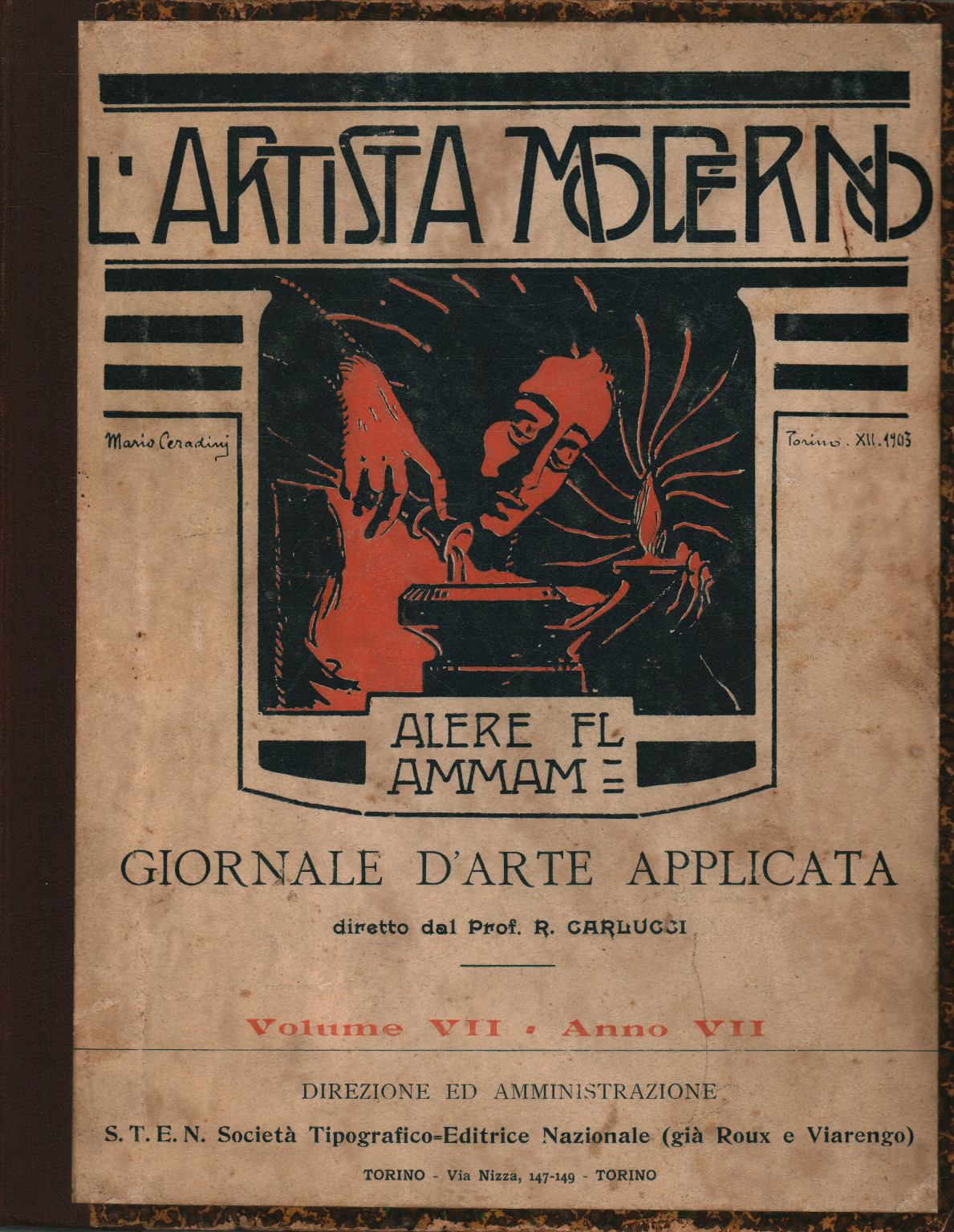 L'artiste moderne Vol. VII An VII 1908, s.a.