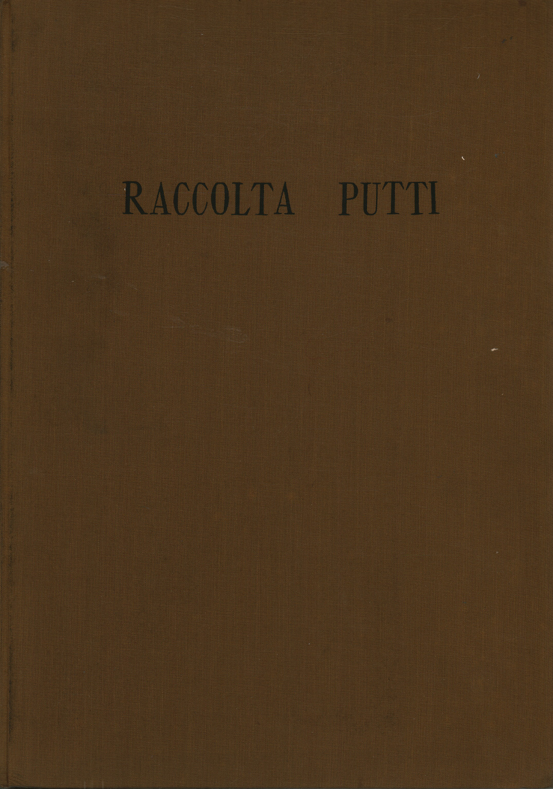 Catalogo della raccolta Vittorio Putti, s.a.