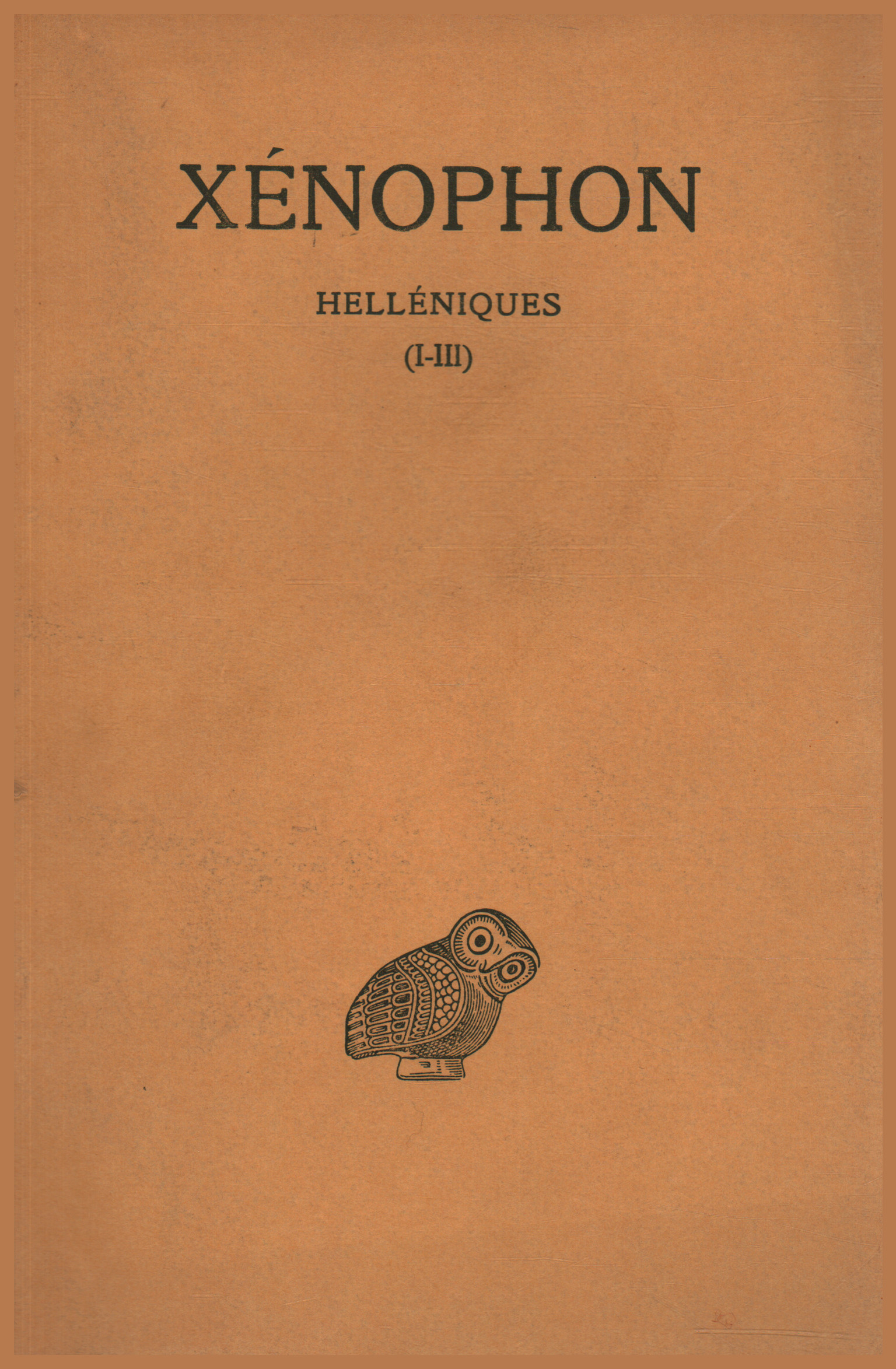 Helleniques Tome I, Xénophon