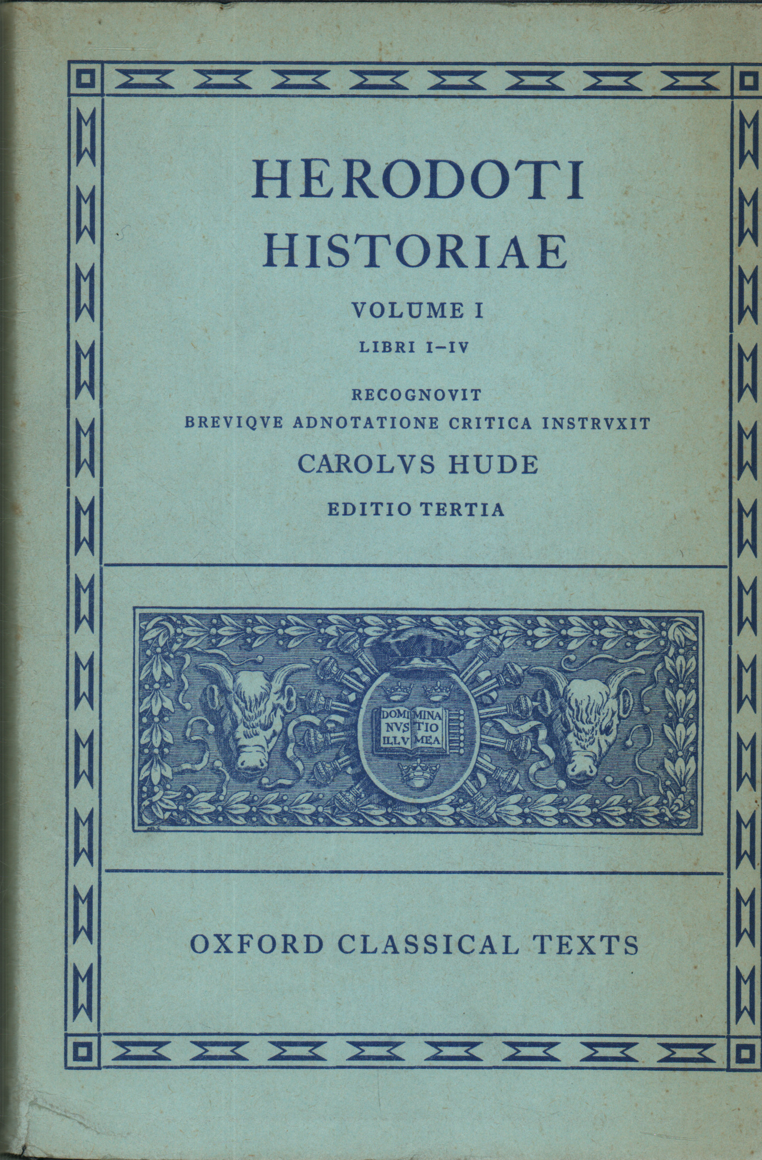 Historiae. Volume I. Libri I-IV, Herodoti