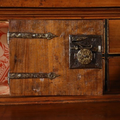 Cupboard Walnut Poplar Center of Italy 18th Century