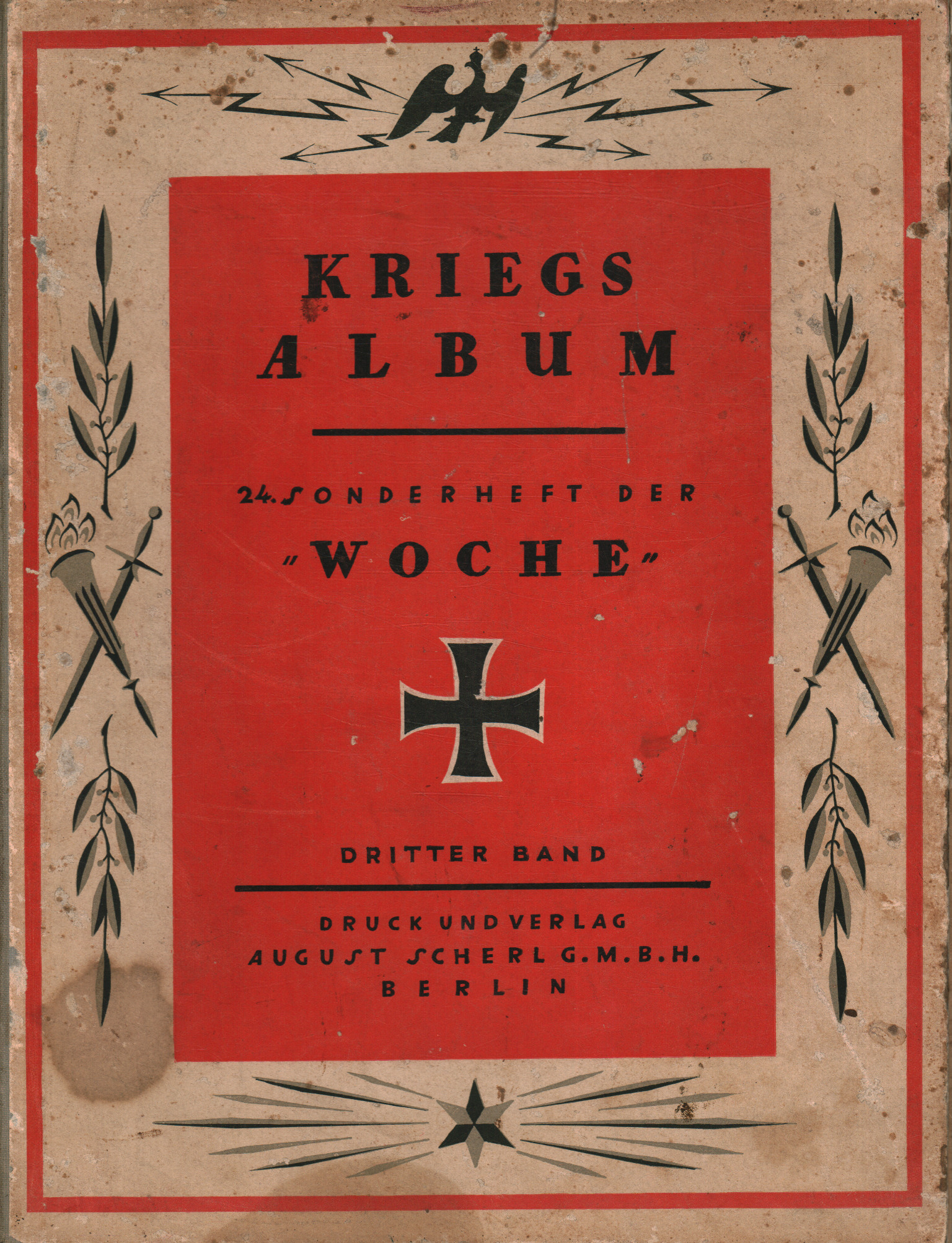 Album Kriegs. 24 Sonderheft der Woche (Dritter Band, s.a.