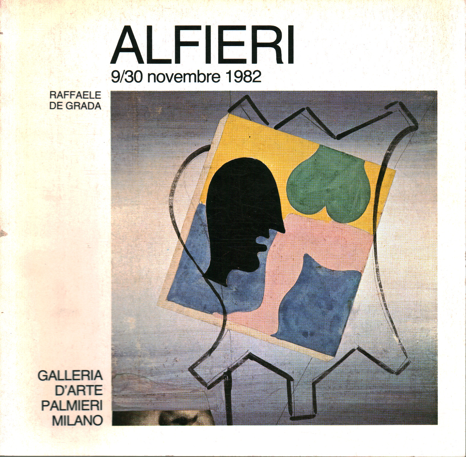 Alfieri. 9/30 de noviembre de 1982, Raffaele De Grada