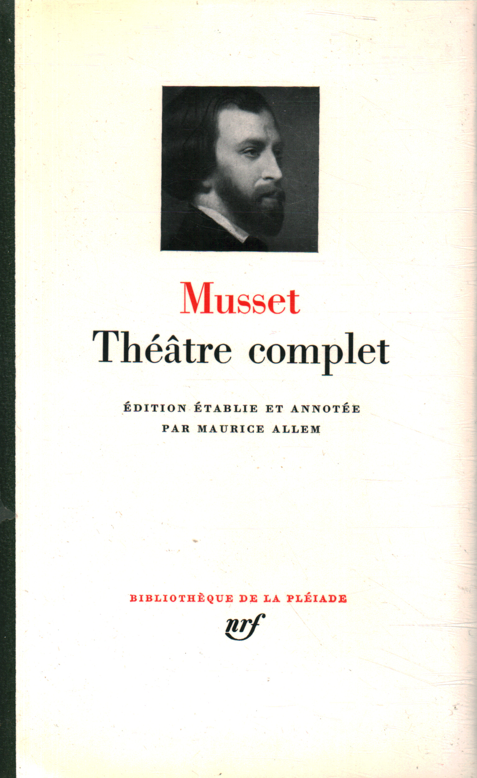 Komplettes Theater, Alfred De Musset