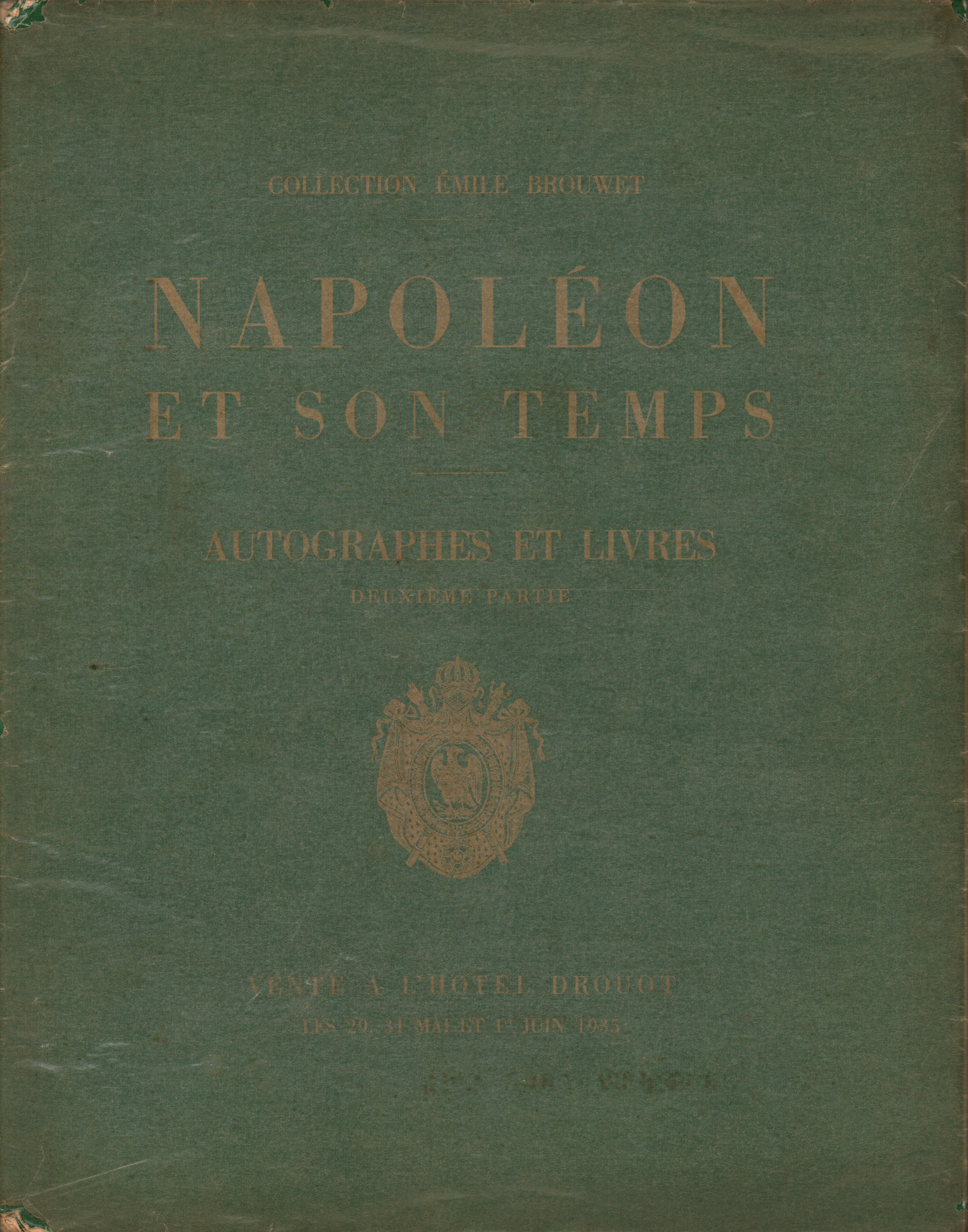 Napoleón y sus temperamentos. catalogo de