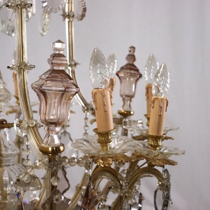 Chandelier Glass Italy XX Century