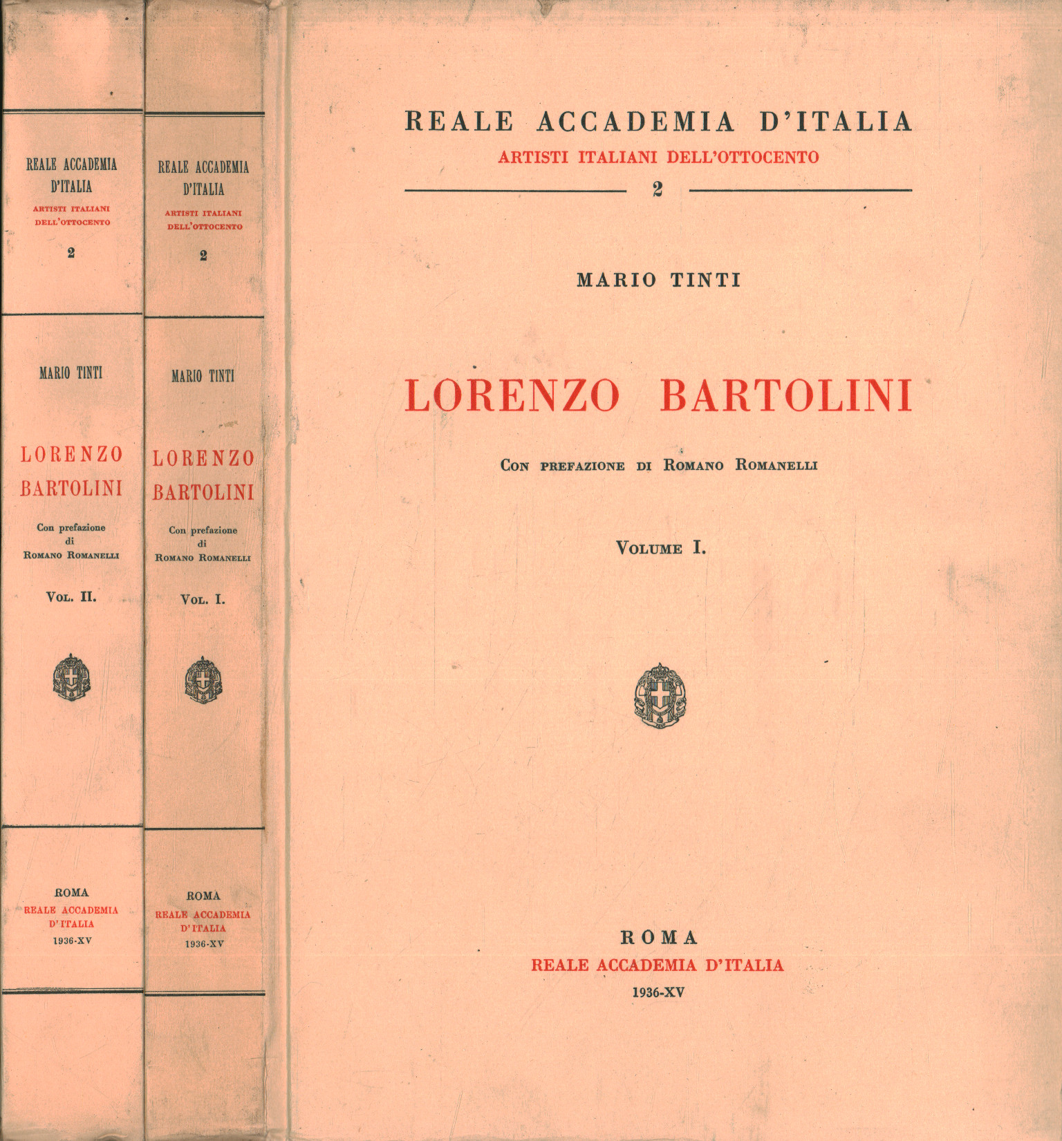 Lorenzo Bartolini 2 tomes, Lorenzo Bartolini (2 tomes)