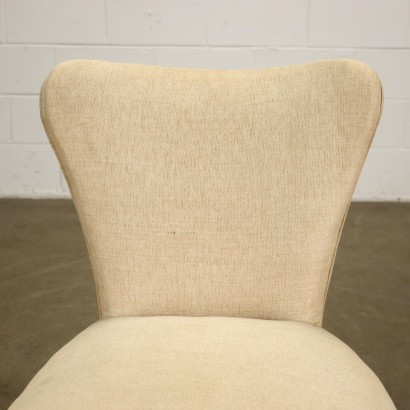 Paire de Fauteuils Tissu Italie Années 1950-1960