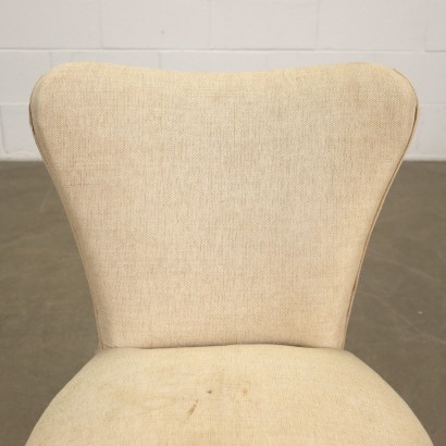 Paire de Fauteuils Tissu Italie Années 1950-1960