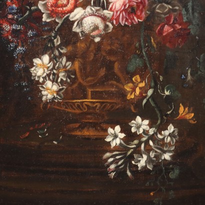 Oil on Canvas Still Life Italy XVII-XVIII Century