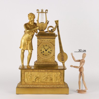 Horloge de Table Bronze Italie XIX Siècle