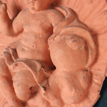 antiquariato, scultura, antiquariato scultura, scultura antica, scultura antica italiana, scultura di antiquariato, scultura neoclassico, scultura del 800,Gesù Bambino Benedicente in Gesso