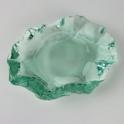 Fontana Arte Coin Tray Glass Italy 1940s